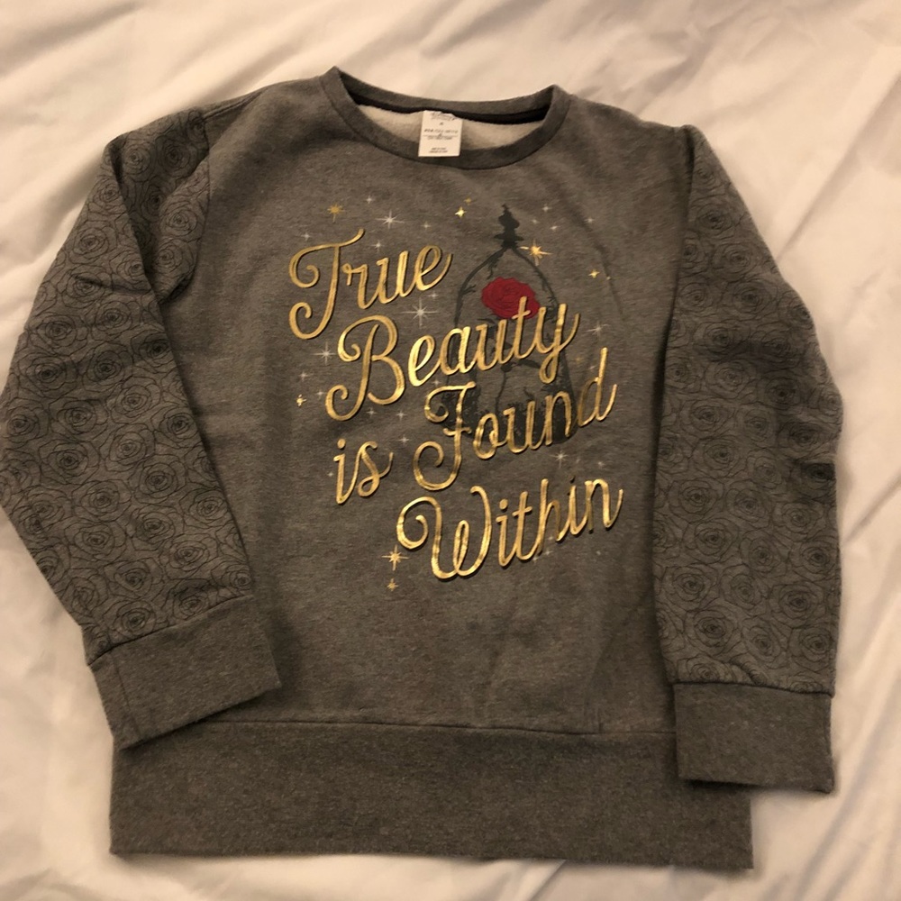 NWOT Disney Beauty and the Beast sweatshirt